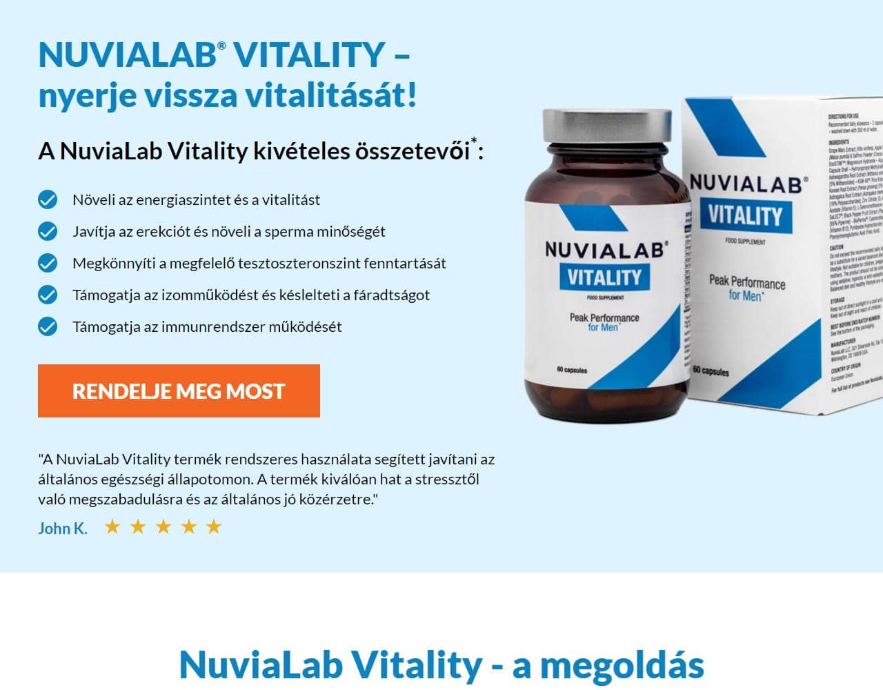 NuviaLab Vitality 1