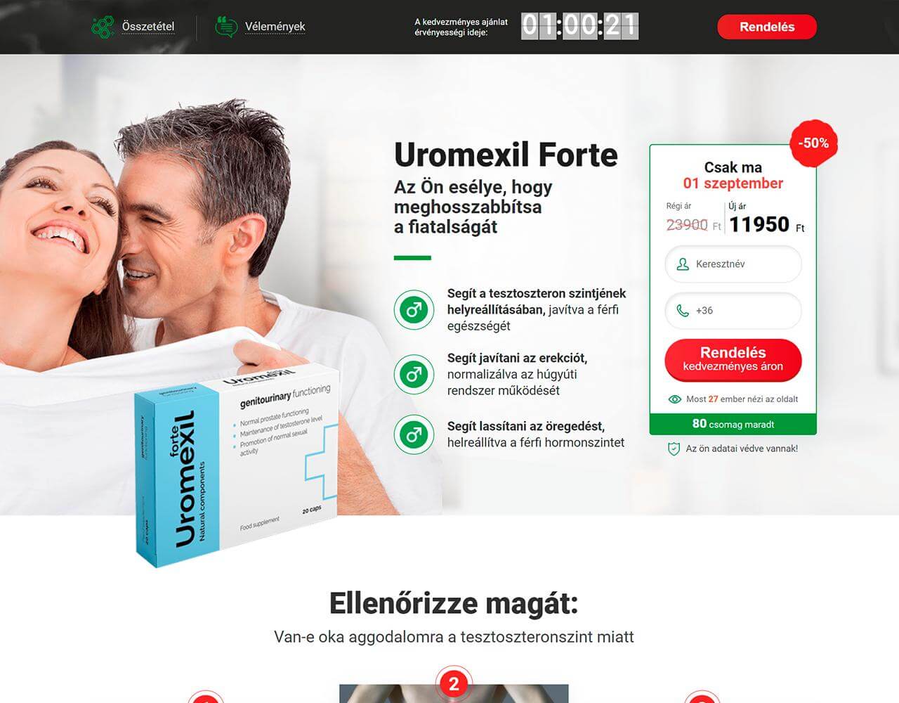 Uromexil Forte 1